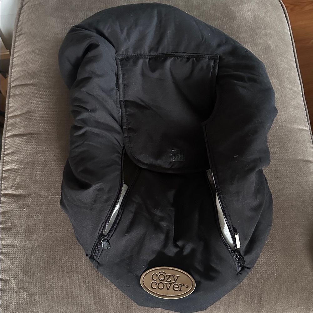 Cozy Cover Black Cover for infant car seat
